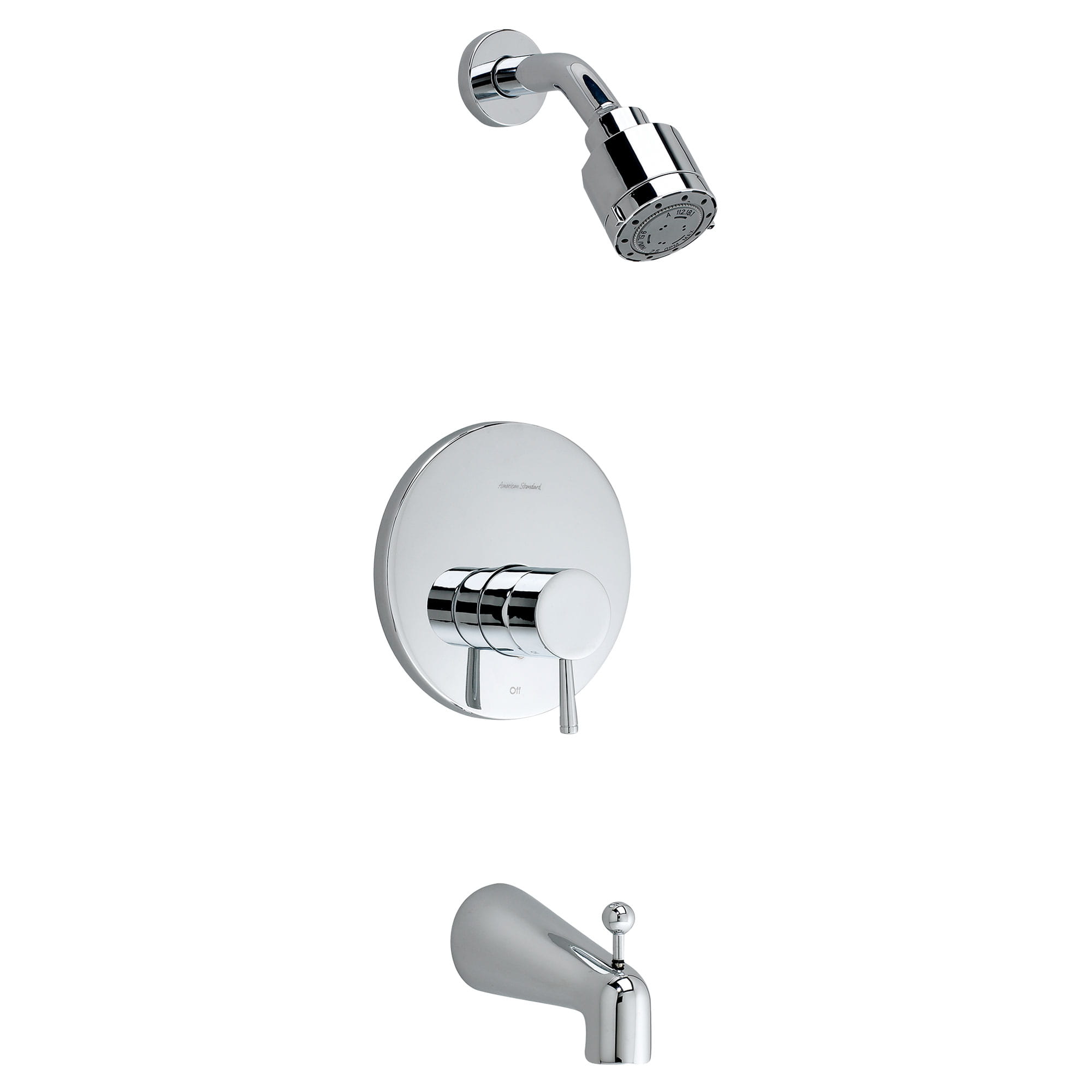 Serin 2.5 GPM Tub and Shower Trim Kit with Lever Handle